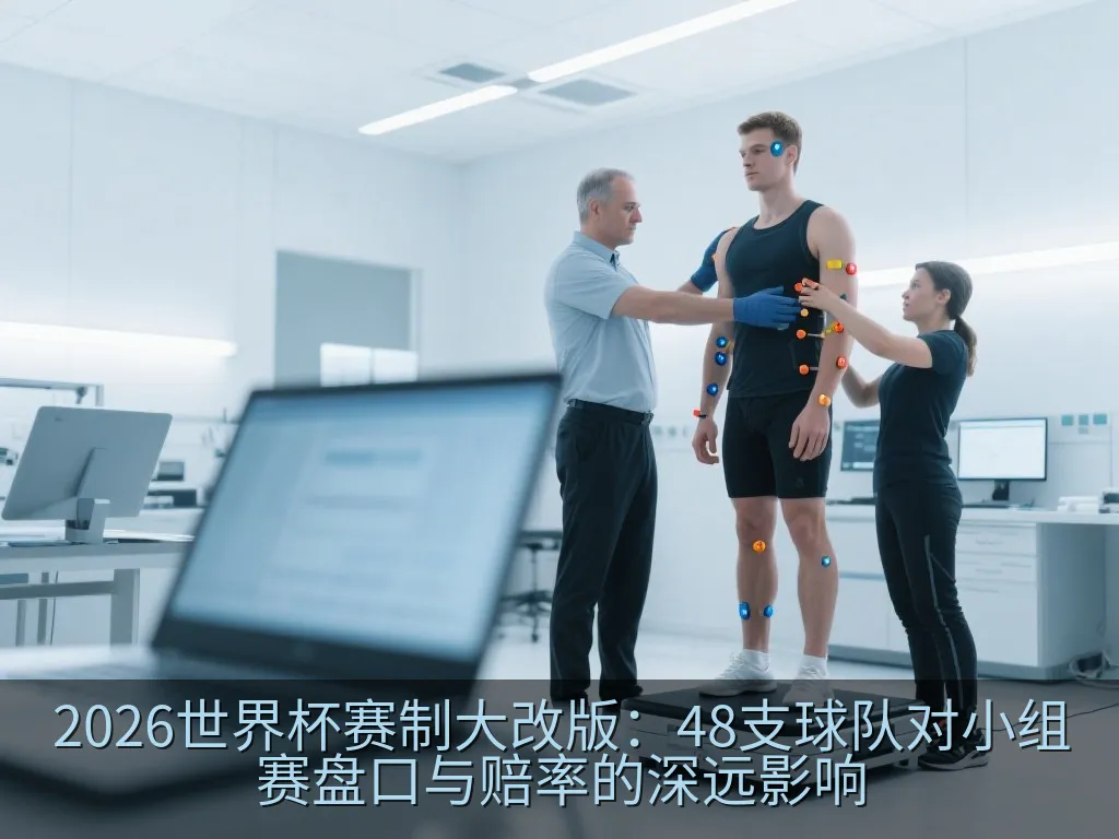 黄昏时分的空旷足球场，带有抽象战术图层